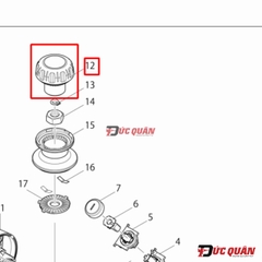 Nút vặn chỉnh độ sau máy bào Makita DKP180/ KP0800X 451328-3