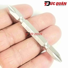 Mũi vít hai đầu bake PH2  dài 65mm Kingtony 136502P