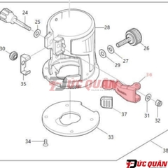 Cần khóa đế máy phay Makita 163524-8