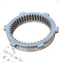 Bánh nhông máy Makita TD090D/ TD0100F 227215-6