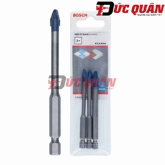 Bosch Bộ 3 mũi khoan gạch cứng Hex-9 (5/6/8) 2608900595