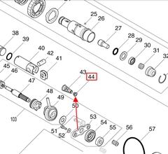 Chôt lò xo máy khoan bê tông, DHR182, HR1840, XRH12, MAKITA, 347130-9 ( 1 cái )