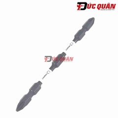 Đầu vít 2 đầu, chuẩn Ph2, chân lục giác 6.35, dài 110mm Bosch 2608522409 ( 1 cái )