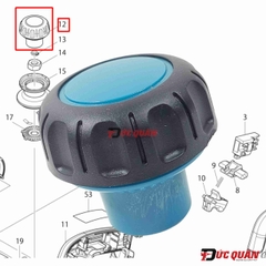 Nút vặn chỉnh độ sau máy bào Makita DKP180/ KP0800X 451328-3
