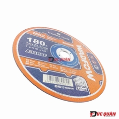 Đá cắt kim loại ( 180x1.6x22.2mm ) WADFOW