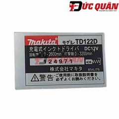Tem dùng cho máy bắn vít TD122D