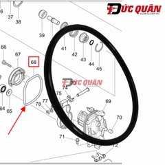 Vòng đẹm cao su DHR242/ HR244 Makita 213767-3