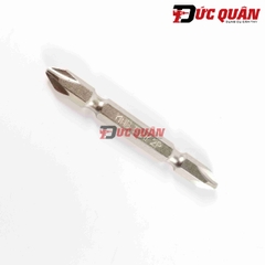 Mũi vít hai đầu bake PH2  dài 65mm Kingtony 136502P