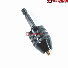 Đầu kẹp mũi khoan 0.3-6.5mm, Đầu chuyển đổi máy khoan chuôi lục giác DQ30