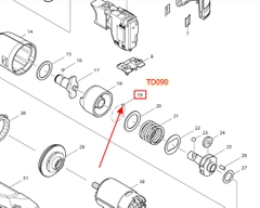 Bi sắt ( 3.0mm ) máy bắn vít Makita ( 1 cái )