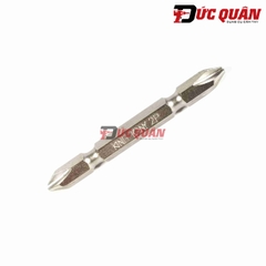 Mũi vít hai đầu bake PH2  dài 65mm Kingtony 136502P