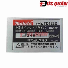 Tem máy bắn vít TD123D