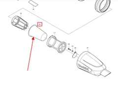 Túi chưa bụi cao cấp, máy hút bụi, DCL180, DCL182, CL140, MAKITA, 198915-4, ( 1 cái )