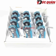 Dao gọt giấy ( gập ) cán thép bọc nhựa MAKITA lưỡi ngắn