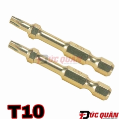 Bộ 2 mũi vít hoa thị Torsion Impact Gold Makita (không có lỗ)