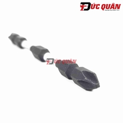 Đầu vít 2 đầu, chuẩn Ph2, chân lục giác 6.35, dài 110mm Bosch 2608522409 ( 1 cái )