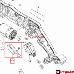 Vỏ bảo vệ công tắc máy cưa kiếm Makita JR105/ DJR183/ JR102