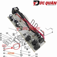 Bo mạch quạt Makita DCF300/ DF300