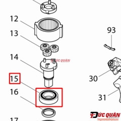 Bạc đạn ( 6902/6411 ) máy cưa vòng DPB181 211242-3