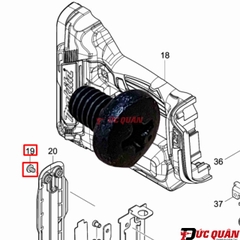 Ốc vít máy bắn đinh Makita DFN350/ DPT353 9 ( 1 cái )
