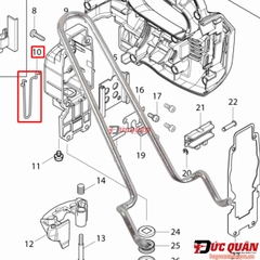 Kẹp giữ an toàn máy Makita DJV182 326302-9