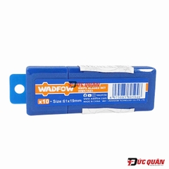 Bộ 10 lưỡi dao rọt giấy ( 19x61mm ) WADFOW