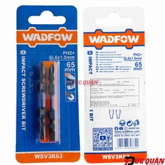 Bộ 2 Mũi bắt vít đầu ( Ph2+SL6 dài 65mm ) WADFOW