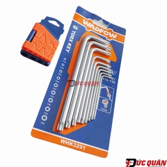 Bộ 9 chìa lục  giác sao ( có lổ và không lổ ) từ T10- T50 WADFOW