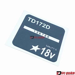 Tem chân pin máy TD172