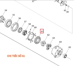 Bánh nhông máy bắn vít MAKITA DTP141/TP131/TP141/XPT141