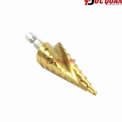 Bộ 3 mũi khoan tháp phủ titan + bung tu lấy dấu 5in DQ22