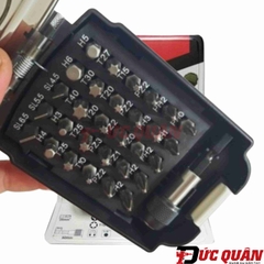 Mũi vít đựng trong hộp hình vỏ pin Makita B-69901 (31 chi tiết/bộ)