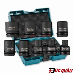 Bộ đầu tuýp vuông ( 1/2 dài 38mm ) Makita D-41517 (9 chi tiết/bộ)