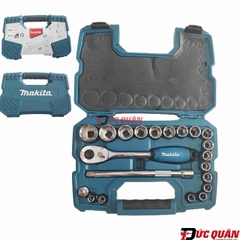Bộ cần siết tự động và đầu tuýp Makita B-65589 (23 chi tiết/bộ)