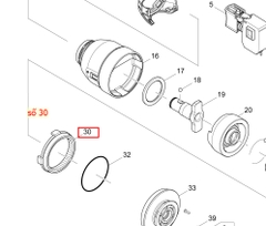 Bánh nhông máy bắn vít MAKITA TD160/ TD154/ TD170/ DTD170