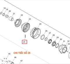 Lò xo lá máy bắn vít 4 chức năng MAKITA DTP141/ TP141/ TP131/ XPT141