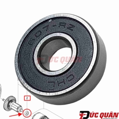 Bạc đạn ( 607LLB ) máy mài máy Makita 9553B/ DGA408/ DGA517/ DGA463