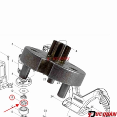 Banh nhông nhỏ ( 3 chân ) DPB181 Makita 144386-3