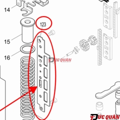 Thanh gay máy bắn đinh Makita DFN350