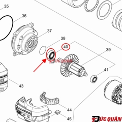 Bạc đạn máy Makita 6900DDW/  BCS550/ DTW700/ DTW1001/ DTW1002