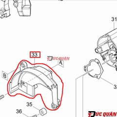 Vỏ ngoài máy cưa đĩa Makita DCS553