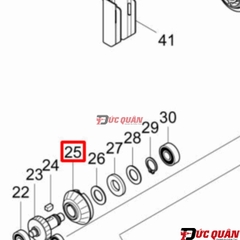 Nhông lớn máy cưa đa góc Makita LS0612/ DLS600