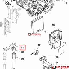 Thanh hãm lò xo máy bắn đinh Makita DFN350