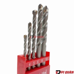 Bộ mũi khoan tường 4.0-10mm Makita D-05175 (5 chi tiết/bộ)