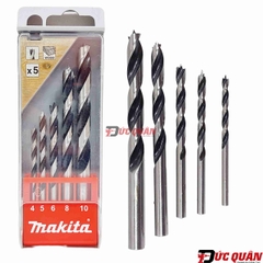 Bộ mũi khoan gỗ Makita D-57211 (5 chi tiết/bộ)