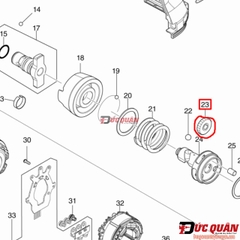 Bánh nhông (22) dùng cho máy Makita DTD172 227350-0 ( 1 cái )