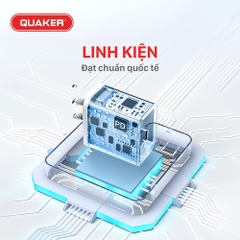 Sạc Bộ GAN 35W Quaker H02 ( C To L)