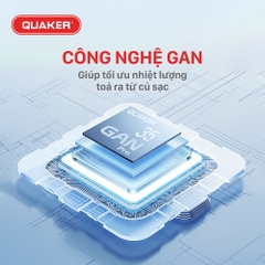 Củ Sạc GAN 35W Quaker H06