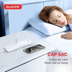 Sạc Bộ GAN 35W Quaker H02 ( C To L)
