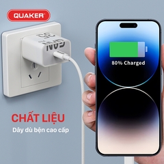 Sạc Bộ GAN 35W Quaker H02 ( C To L)